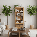 Kensington Oak Bookcase - 1800x600 at Online8 Furniture Auckland NZ