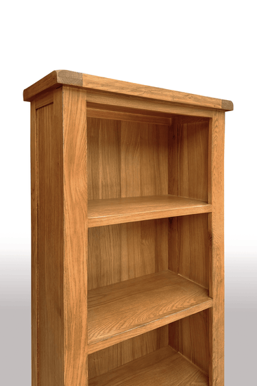 Kensington Oak Bookcase - 1800x600 at Online8 Furniture Auckland NZ