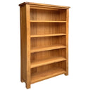 Kensington Oak Bookcase - 1800x900 at online8 furniture store Auckland