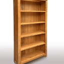 Kensington Oak Bookcase - 1800x900 at Online8 Furniture Auckland NZ