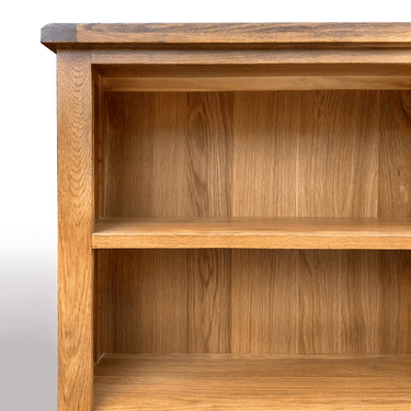 Kensington Oak Bookcase - 1800x900 at Online8 Furniture Auckland NZ