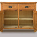 Kensington Oak Buffet Table - 1040mm at online8 furniture store Auckland