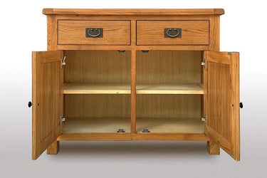 Kensington Oak Buffet Table - 1040mm at online8 furniture store Auckland