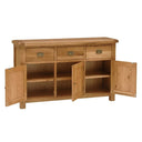 Kensington Oak Buffet Table - 1480mm at online8 furniture store Auckland