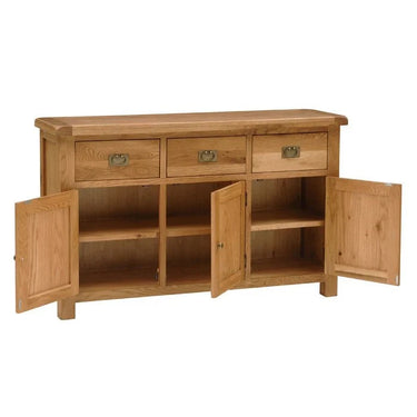 Kensington Oak Buffet Table - 1480mm at online8 furniture store Auckland