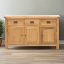Kensington Oak Buffet Table - 1480mm at online8 furniture store Auckland