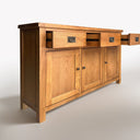 Kensington Oak Buffet Table - 1480mm at Online8 Furniture Auckland NZ