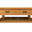 Kensington Oak Coffee Table with One Drawer at online8 furniture store Auckland
