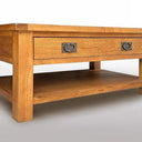 Kensington Oak Coffee Table with One Drawer at online8 furniture store Auckland