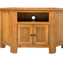 Kensington Oak Corner TV Unit at online8 furniture store Auckland