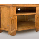 Kensington Oak Corner TV Unit at online8 furniture store Auckland