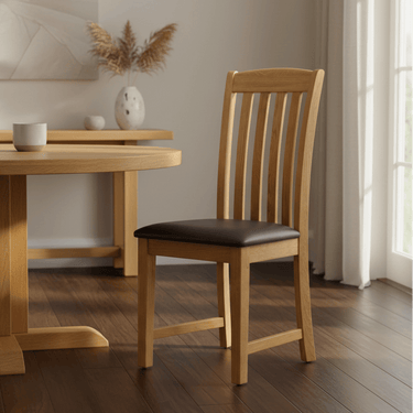 Kensington Oak Dining Chair at online8 furniture store Auckland