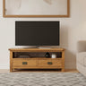 Kensington Oak Entertainment Unit - 1200mm at online8 furniture store Auckland