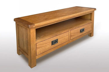 Kensington Oak Entertainment Unit - 1200mm at online8 furniture store Auckland