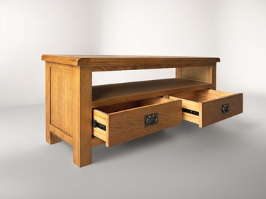Kensington Oak Entertainment Unit - 1200mm at Online8 Furniture Auckland NZ