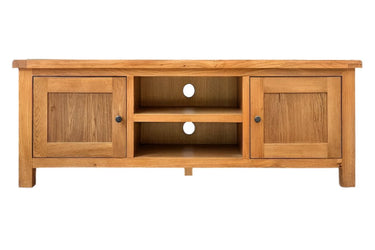Kensington Oak Entertainment Unit - 1500mm at online8 furniture store Auckland