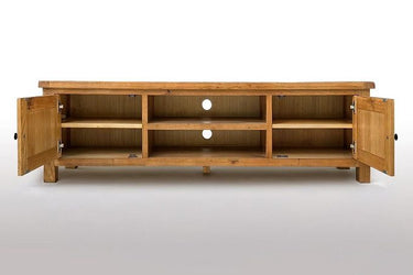 Kensington Oak Entertainment Unit - 1800mm at online8 furniture store Auckland