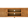 Kensington Oak Entertainment Unit - 1800mm at online8 furniture store Auckland