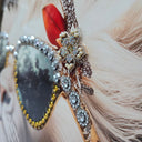 King Lion Framed Canvas Wall Art at online8 furniture store Auckland