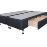 King Split Bed Base with 2 Drawers - NZ Made at online8 furniture store Auckland