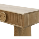 Koh 2 Drawer Console Table - Natural at Online8 Furniture Auckland NZ