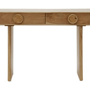 Koh 2 Drawer Console Table - Natural at Online8 Furniture Auckland NZ