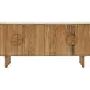 Koh 4 Door Sideboard - Natural at Online8 Furniture Auckland NZ