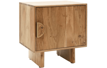 Koh Bedside Table - Natural at online8 furniture store Auckland