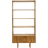 Koh Bookshelf  - Natural at online8 furniture store Auckland
