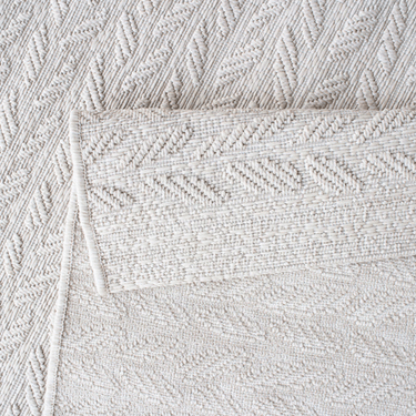 Kosta Indoor/Outdoor Braid Cream Rug - 240x330 at online8 furniture store Auckland