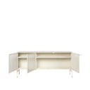 KRISTINA DAM Grid Sideboard - Beige Steel at Online8 Furniture Auckland NZ