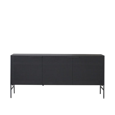 KRISTINA DAM Grid Sideboard - Black Steel at Online8 Furniture Auckland NZ