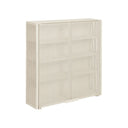 KRISTINA DAM Grid Wall Cabinet - Beige Steel at Online8 Furniture Auckland NZ