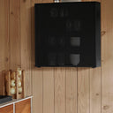 KRISTINA DAM Grid Wall Cabinet - Black Steel at Online8 Furniture Auckland NZ