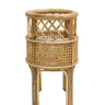 Kubu Rattan Planter Stand Small at online8 furniture store Auckland