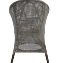 Kuta Armchair - Black/Grey W=wash & Oatmeal at online8 furniture store Auckland