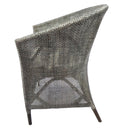 Kuta Armchair - Black/Grey W=wash & Oatmeal at online8 furniture store Auckland