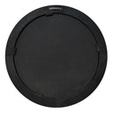 La Vista Black Oak & Gold Round Wall Mirror - 500mm at online8 furniture store Auckland