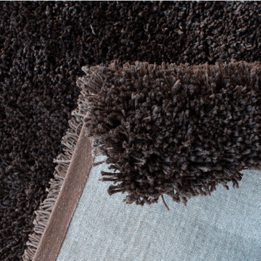 Lacarno Coffee Shaggy Rug at online8 furniture store Auckland