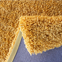 Lacarno Yellow Shaggy Rug 190x290cm at online8 furniture store Auckland