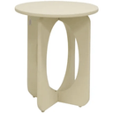 Laila Side Table - Off white at online8 furniture store Auckland