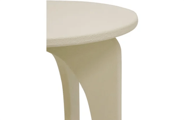 Laila Side Table - Off white at online8 furniture store Auckland