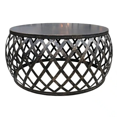Lamai Round Metal Coffee Table at Online8 Furniture Auckland NZ