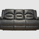 Lara 3RR + R Recliner Black at online8 furniture store Auckland