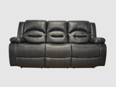 Lara 3RR + R Recliner Black at online8 furniture store Auckland