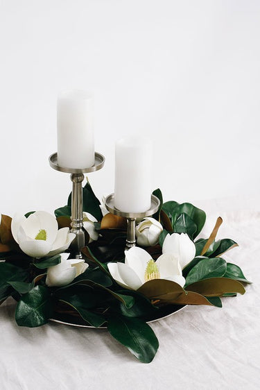 Large Aluminium Pillar Candle Holder at online8 furniture store Auckland