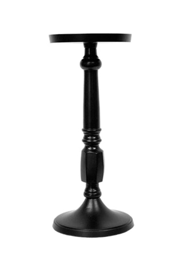 Large Black Pillar Candle Holder at online8 furniture store Auckland