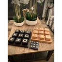 Large Natural Wooden Tic Tac Toe at online8 furniture store Auckland