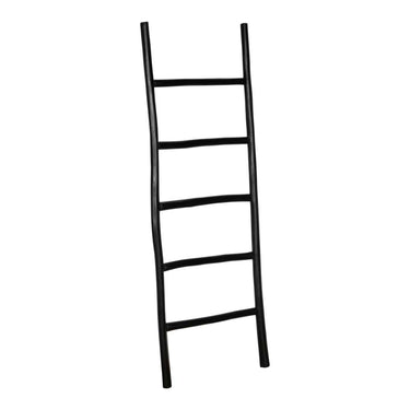 Large Rustic Ladder – Black at online8 furniture store Auckland