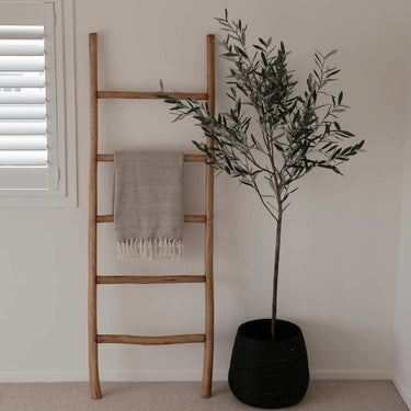 Large Rustic Ladder – Natural at online8 furniture store Auckland